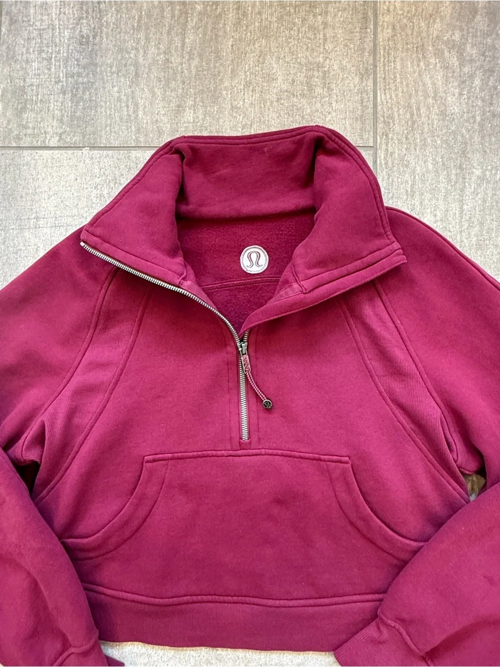lululemon - Scuba Oversized Funnel Neck - Deep Luxe